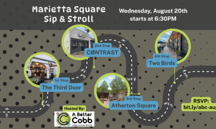 Our August Social: Marietta Sip & Stroll August 20th